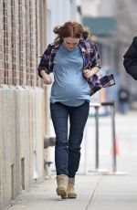 JULIANNE MOORE on the Set of Inside Amy Schumer in New York 02/04/2016
