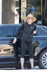 JULIE BOWEN Arrives at Melrose Mac in Hollywood 02/03/2016