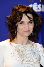 JULIETTE BINOCHE at 41st Cesar After-party Diner 02/26/2016