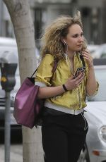 JUNO TEMPLE Out and About in Beverly Hills 02/17/2016