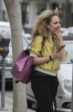 JUNO TEMPLE Out and About in Beverly Hills 02/17/2016