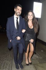 KAEN DANCZUK Leaves Vero Gusto Restaurant in Sheffield 02/04/2016