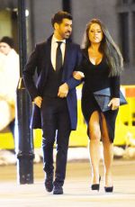 KAEN DANCZUK Leaves Vero Gusto Restaurant in Sheffield 02/04/2016