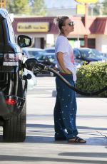 KALEY CUOCO at a Gas Station in Los Angeles 02/09/2016