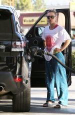 KALEY CUOCO at a Gas Station in Los Angeles 02/09/2016