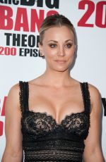 KALEY CUOCO at Tthe Big Bang Theory 200th Episode Celebration in Los Angeles 02/20/2016