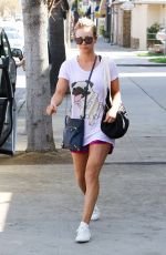 KALEY CUOCO Heading to a Yoga Class in Los Angels 02/22/2016