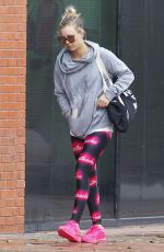 KALEY CUOCO Heading to Yoga Class in Los Angeles 02/17/2016