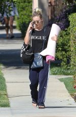 KALEY CUOCO Leaves a Yoga Class in Beverly Hills 02/20/2016