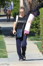KALEY CUOCO Leaves a Yoga Class in Beverly Hills 02/20/2016