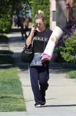 KALEY CUOCO Leaves a Yoga Class in Beverly Hills 02/20/2016