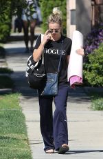 KALEY CUOCO Leaves a Yoga Class in Beverly Hills 02/20/2016