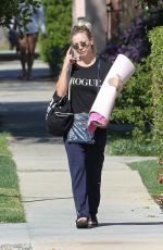 KALEY CUOCO Leaves a Yoga Class in Beverly Hills 02/20/2016