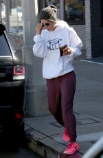 KALEY CUOCO Leaves Yoga Class in Sherman Oaks 02/03/2016