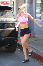 KALEY CUOCO Leaves Yoga Class in Studio City 02/09/2016