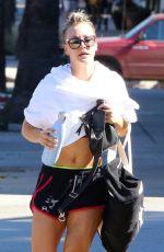 KALEY CUOCO Leaves Yoga Class in Studio City 02/09/2016