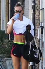 KALEY CUOCO Leaves Yoga Class in Studio City 02/09/2016