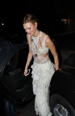 KARLIE KLOSS Arrives at Brit Awards Afterparty in London 02/24/2016