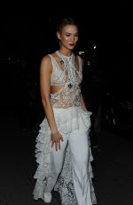 KARLIE KLOSS Arrives at Tape Nightclub in London 02/24/2016