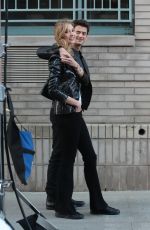 KARLIE KLOSS on the Set of a Photoshoot in New York 02/05/2016