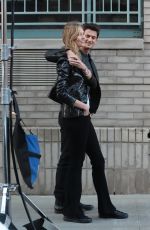 KARLIE KLOSS on the Set of a Photoshoot in New York 02/05/2016