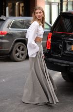 KARLIE KLOSS on the Set of a Photoshoot in West Village 02/11/2016