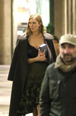 KARLIE KLOSS Out and About in Milan 02/25/2016