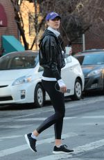 KARLIE KLOSS Out and About in New York 02/02/2016