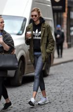 KARLIE KLOSS Out and About in New York 02/10/2016