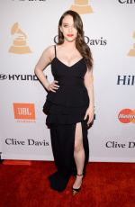 KAT DENNINGS at 2016 Pre-grammy Gala and Salute to Industry Icons in Beverly Hills 02/14/2016