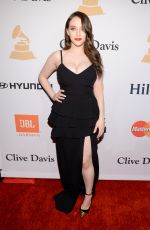 KAT DENNINGS at 2016 Pre-grammy Gala and Salute to Industry Icons in Beverly Hills 02/14/2016