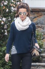 KATE BECKINSALE Out and About in Los Angeles 01/30/2016