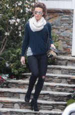 KATE BECKINSALE Out and About in Los Angeles 01/30/2016