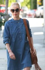 KATE BOSWORTH Out and About in West Hollywood 02/24/2016