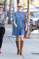 KATE BOSWORTH Out and About in West Hollywood 02/24/2016