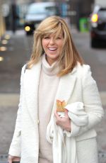 KATE GARRAWAY at ITV Studios in Lodnon 02/04/2016