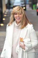 KATE GARRAWAY at ITV Studios in Lodnon 02/04/2016