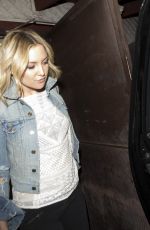 KATE HUDSON and Nick Jonas Leaves Pace Italian Restaurant in Los Angeles 02/11/2016