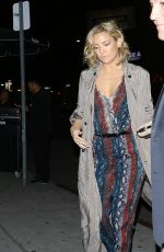 KATE HUDSON Arrives at Nice Guy in West Hollywood 02/05/2016