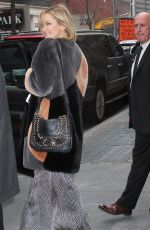 KATE HUDSON Arrives at The View in New York 02/17/2016