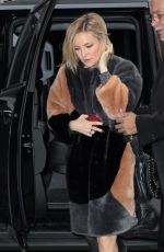 KATE HUDSON Arrives at The View in New York 02/17/2016