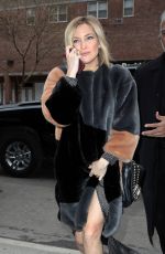 KATE HUDSON Arrives at The View in New York 02/17/2016