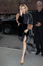 KATE HUDSON Arrives at The View in New York 02/17/2016