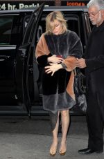 KATE HUDSON Arrives at The View in New York 02/17/2016