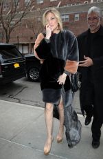 KATE HUDSON Arrives at The View in New York 02/17/2016