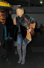 KATE HUDSON at JFK Airport in New York 02/15/2016