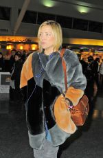 KATE HUDSON at JFK Airport in New York 02/15/2016