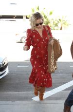 KATE HUDSON at Los Angeles International Airport 02/24/2016