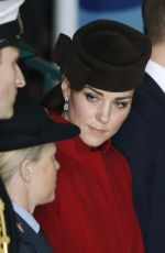 KATE MIDDLETON at RAF Ceremony in Anglesey 02/18/2016