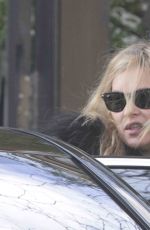 KATE MOSS Leaves Her Home in London 02/09/2016